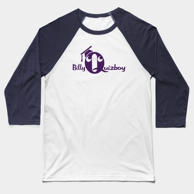 Billy Quizboy logo Baseball T-Shirt by Ace20xd6